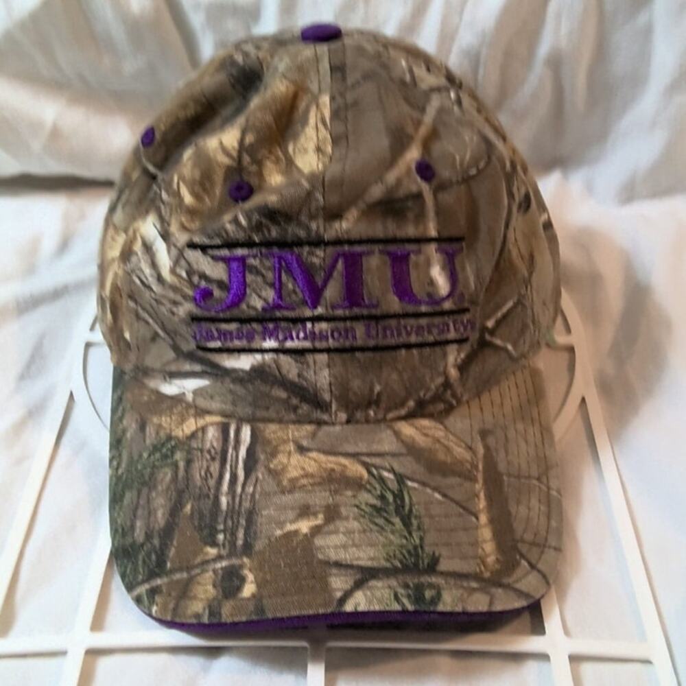 The Game James Madison U Dukes Realtree Camouflage Snapback Hat/Cap NCAA